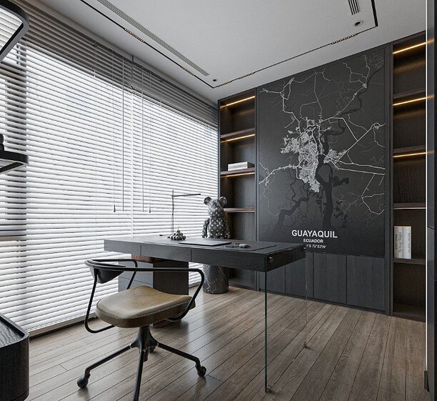 Work Room Interior Model 3D