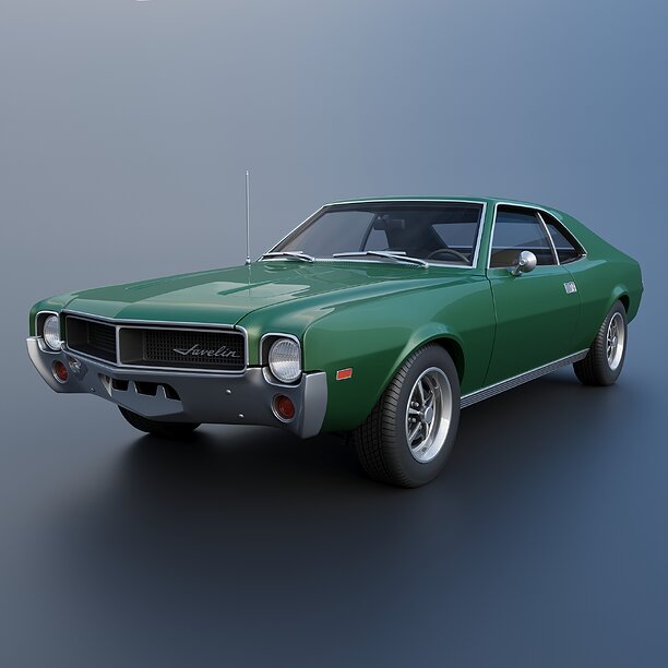 AMC Javelin 1968 3D print model
