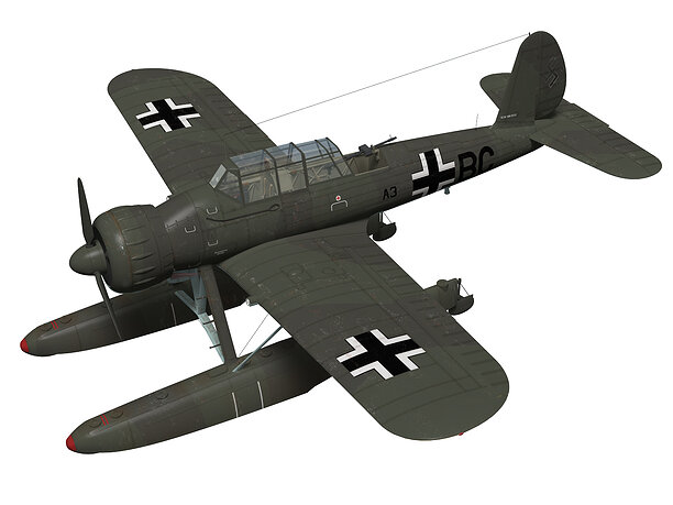Arado Ar196 A-3 3D