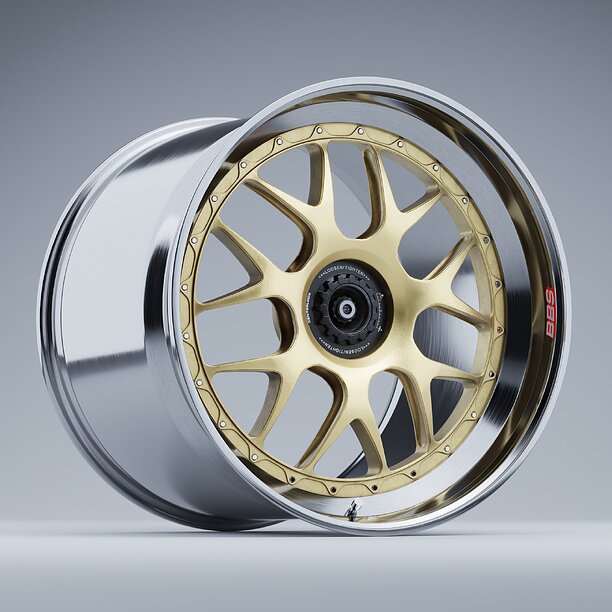 BBS WHEELS - E07 Centerlock 3D model