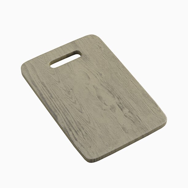 Wood Chopping Board 02 3D asset