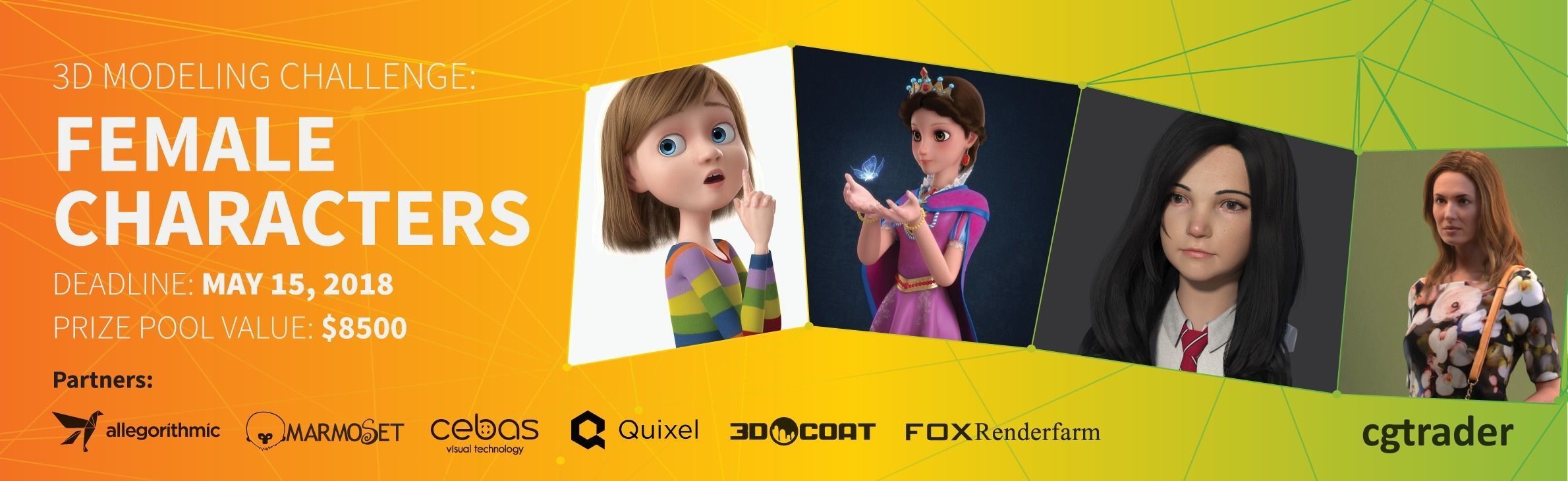 3D Challenge - Female Characters